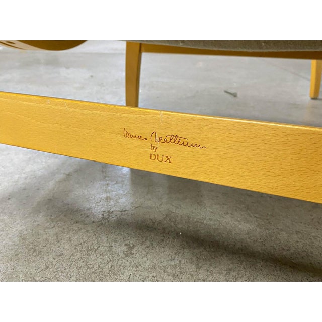 Pernilla 69 Lounge Chair with Ottoman by Bruno Mathsson for Dux, 1990s, Set of 4 For Sale - Image 6 of 18