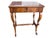 Carlo X Italian Walnut Side Table, 1820s For Sale - Image 16 of 16
