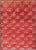 Textile Mid 20th Century Vintage Turkish Konya Rug in Regal Red and Black Latticework Pattern For Sale - Image 7 of 7