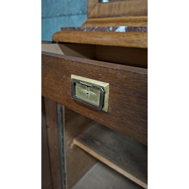 Art Deco Bar Cabinet in Walnut For Sale - Image 10 of 14