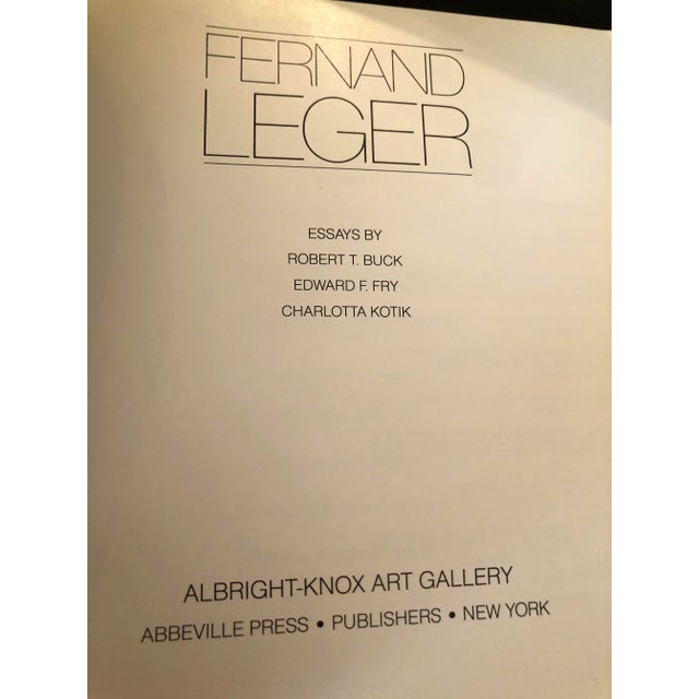 Fernand Leger exhibition catalogue plus essays from 1982 exhibition at Albright -Knox Art Gallery in Buffalo New York with...