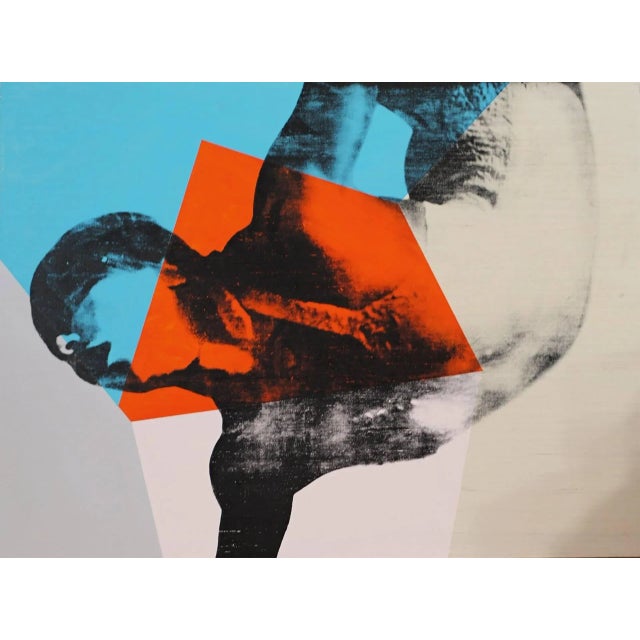 Figurative Up in the Air 2 Painting by Dane Shue For Sale - Image 3 of 3