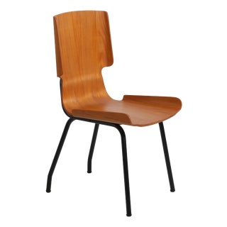 Italian Model 112 Chair in Teak Bentwood from Società Compensati Curvi, 1950s For Sale