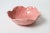 Bordallo Pinheiro Pink Cabbage Leaf Bowl. This iconic, naturalist-style earthenware dish features detailed structural vein...