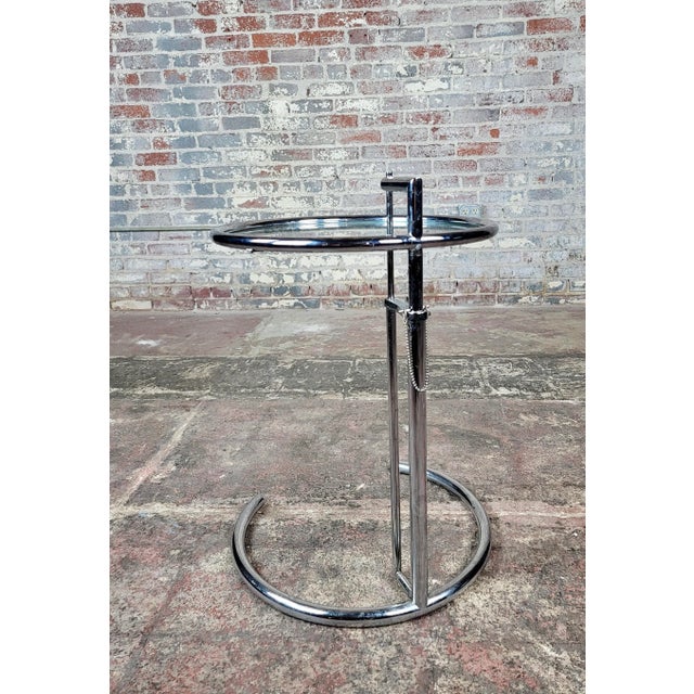 Eileen Gray's 1960s Mid Century Modern Adjustable Table E