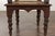Brown Anglo-Indian 1900 Armchair with Carved Back, Mythical Creatures and Woven Rattan For Sale - Image 8 of 12
