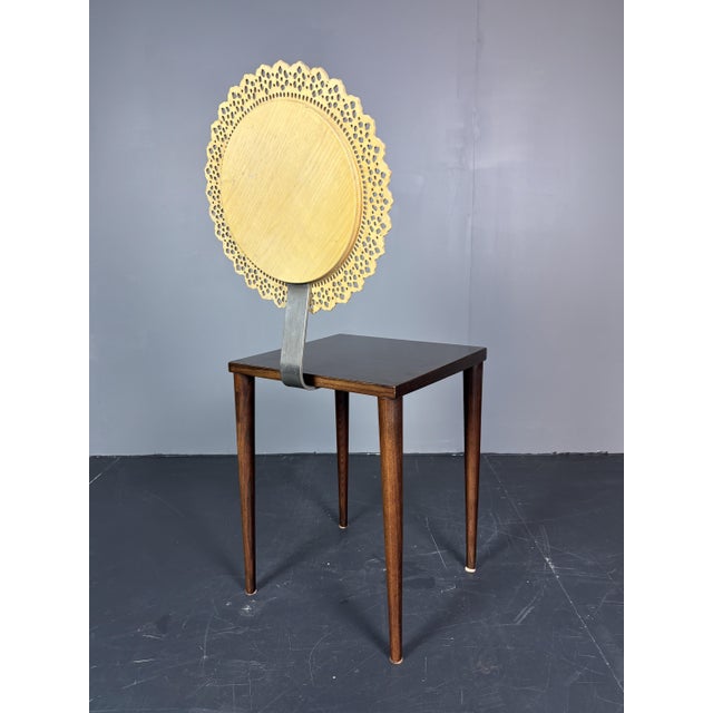 Italian Sculptural Tatlim Side Chair by Marco Mencacci for Sawaya & Moroni, 1990s For Sale - Image 12 of 18