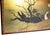"Cherry Blossoms and Golden Birds" by Ransetsu, Heisei Era Japanese Byobu Screen For Sale In Dallas - Image 6 of 18