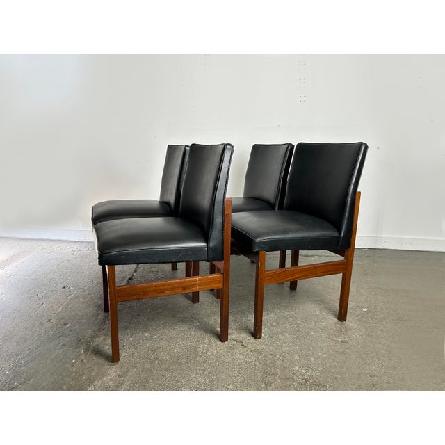 Mid-Century Teak Dining Chairs by Peter Hayward for Vanson, 1960s, Set of 4 For Sale - Image 11 of 11
