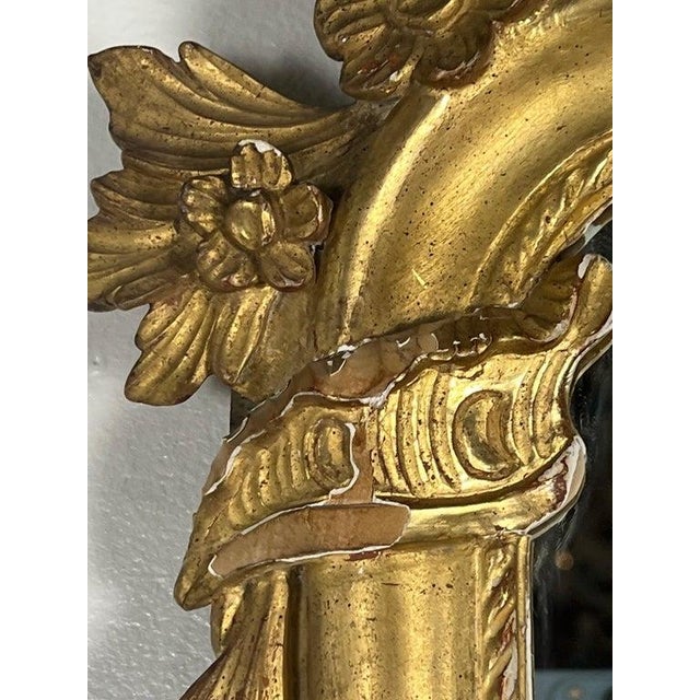 19th Century French Giltwood Mirror For Sale - Image 12 of 13