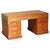 Vintage Teak & Brass Military Campaign Pedestal Desk from Harrods Kennedy For Sale - Image 16 of 16