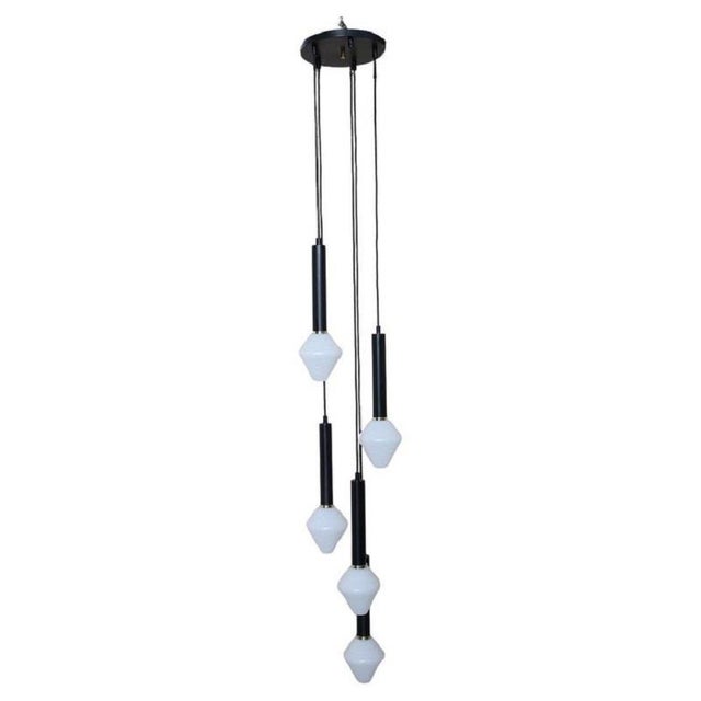 5-Tier Cascade Chandelier, 1960s For Sale - Image 10 of 10