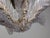 Large Art Deco Style Murano Glass Palm Leaf Ceiling Light from Mazzega, Italy 1960s For Sale - Image 9 of 11