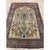 Mid 19th Century Mid Century Cream Traditional Luxury Pictorial Animal Antique Kerman Silk Rug For Sale - Image 5 of 8