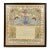 1840s Persia Isfahan Judaica Illuminated Marriage Contract Ketubah, Framed For Sale