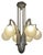 Art Deco Ceiling Lamp by Simonet Frères, 1930 For Sale - Image 11 of 13