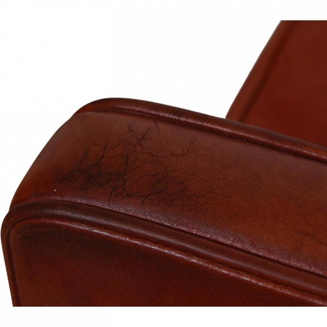 2204 Chair in Cognac Leather by Børge Mogensen, 1980s For Sale - Image 18 of 18