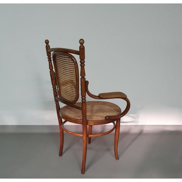 Chair by Josef Hoffmann for Mundus, Vienna, Austria, 1900s For Sale - Image 6 of 18