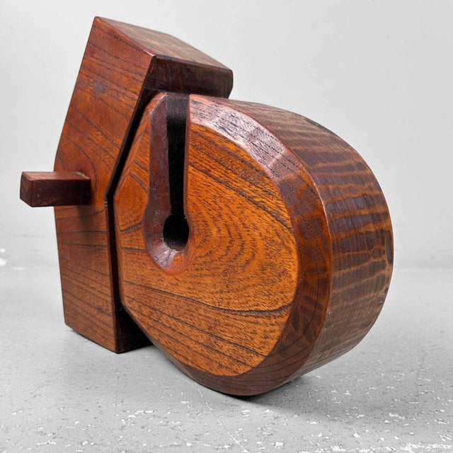 Mid-Century Modern Japanese Traditional Kettle Hook, 1920s For Sale - Image 3 of 9