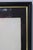 Wood Late 20th Century Martha Cianelli Signed Modernist Abstract Lithograph in Black & Gold Frame For Sale - Image 7 of 15