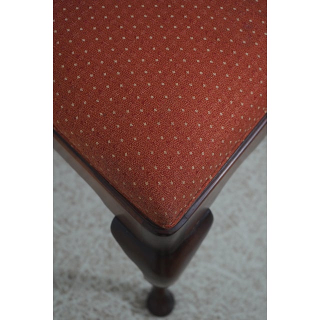 Set of Four Statton Cherry Queen and Dining Room Chairs For Sale - Image 10 of 18