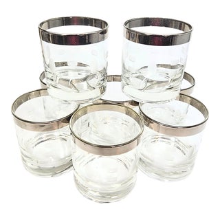 Dorothy Thorpe Lowballs- Set of Eight For Sale