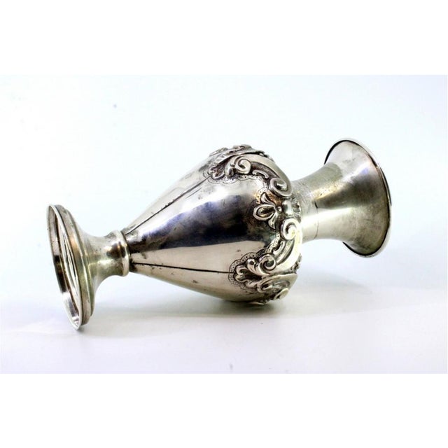 Silver Shell-Shaped Jug with Circular Base and Friezes For Sale - Image 6 of 8