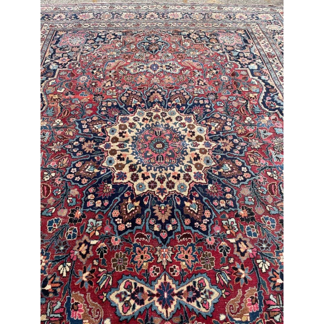 * All of our & vintage rugs are professionally cleaned prior to being listed.* Name: GLOWING Timeless with Blooming Jewel...
