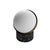 ORB Rechargeable Cordless LED Table Lamp, 3-Levels Brightness Touch Sensor Control, Black Marble / Brushed Brass For Sale - Image 14 of 14