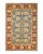 Vintage Traditional Hand Knotted Wool Area Rug, Blue - 6'1" X 9'1" For Sale - Image 9 of 9