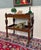 Antique English Trolley Tea Cart Pastry Cocktail Bar Cart Tray Tudor Oak 1930s 2 For Sale - Image 13 of 18