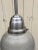 Holophane Holophane Waffle Pattern Ball Shade and Nickel Fixture For Sale - Image 4 of 6