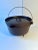 1960s Cast Iron Pot or Cauldron on Three Lets with Handle For Sale - Image 5 of 11