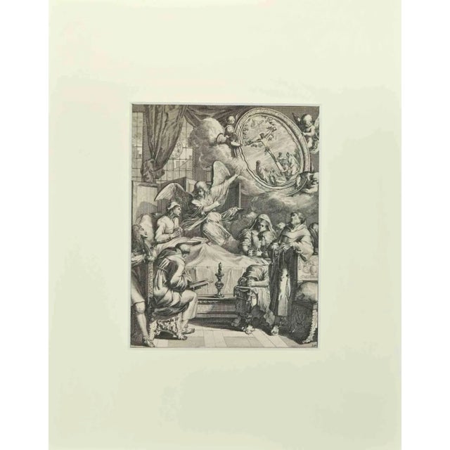 Romeyn de Hooghe, La Manière de se Bien Preparer à La Mort, Etching, 1700 For Sale - Image 3 of 3