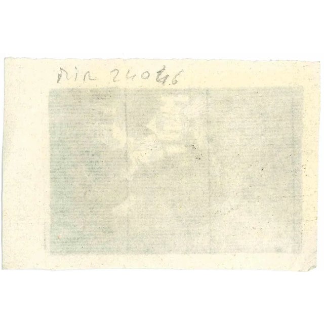 Pastoral Scene After Rembrandt is an original Etching realized in the Early 18th Century by Francesco Novelli (1767-1836)....