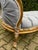 Late20C French Louis XVI Gold Gray Velvet Settee-1Pc For Sale - Image 9 of 13