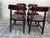 Brown Rustic English Style Chairs, 1900, Set of 4 For Sale - Image 8 of 14