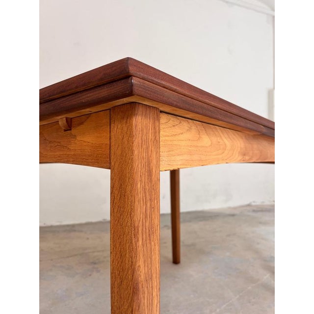 Vintage Teak Dining Table, Denmark For Sale - Image 10 of 11