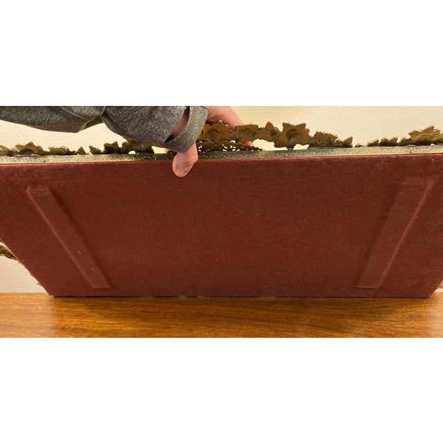 American Vintage Dresser Vanity Mirror Tray For Sale - Image 3 of 12