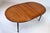 Black Baker Furniture Faux Bamboo Extendable Dining Table Black Lacquer With Gold Accents For Sale - Image 8 of 14