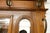 Late 19th Century Napoleon III Style Walnut Wardrobe with 3 Mirrors and Marble, 1890s For Sale - Image 17 of 18