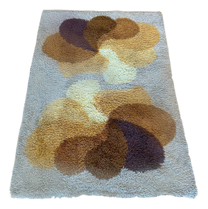 Mid-Century Shaggy Rug, 1960s