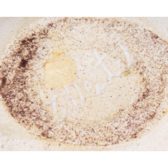 Mid 20th Century Eugene Deutsch Signed Studio Pottery Dish For Sale - Image 5 of 5