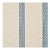 Sample - Schumacher x Johnson Hartig Crème Anglaise Wallcovering in English Cream/Denim Blue For Sale