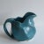 Ceramic Late 20th Century Cheri Harring Signature Swirl Blue Ceramic Creamer Signed by Artist For Sale - Image 7 of 7