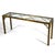 Mastercraft Brass Chinese Chippendale Console Table For Sale - Image 10 of 10
