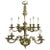 French 1940's Bronze Chandelier With Twelve Arms For Sale - Image 13 of 13