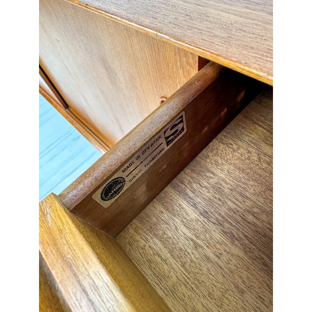 Vintage Mid-Century Danish Teak OS29 Sideboard by Arne Vodder for Sibast, 1960s For Sale - Image 13 of 16