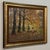 Early 20th Century Framed Oil Painting on Canvas by Alphonse Van Beurden Jr. (1878–1962) 'Shepherd and Flock in Autumn Forest' For Sale - Image 5 of 15