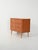 Scandinavian Chest of Drawers in Teak with Double Carved Oak Handles, 1950s For Sale - Image 4 of 8